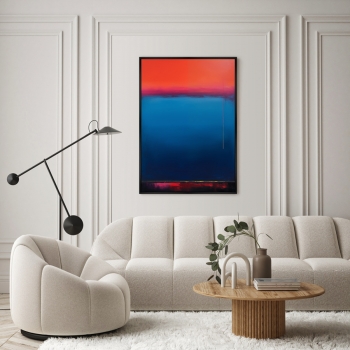 Постер на холсте Color Eclipse 75X105 CM