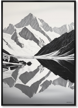 Набор из двух постеров на холсте Landscape Collection Day and night 75X105 / 75X105 CM