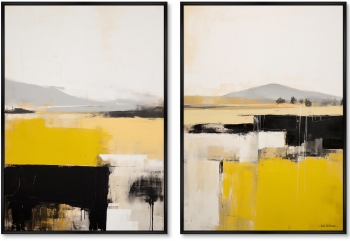 Набор из двух постеров на холсте Etudes of South 75X105 / 75X105 CM
