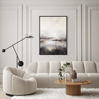 Репродукция картины на холсте Fog 75X105 CM