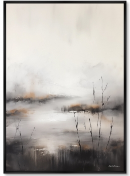 Репродукция картины на холсте Fog 75X105 CM
