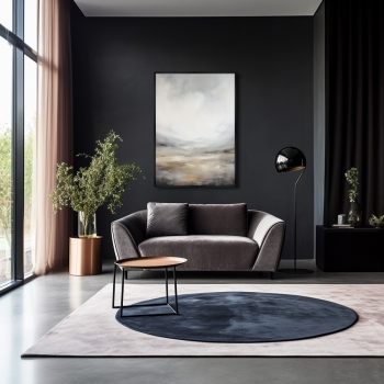 Постер на холсте Grey Foothills 75X105 CM