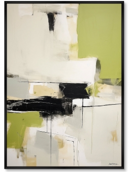 Постер на холсте In Green 75X105 CM