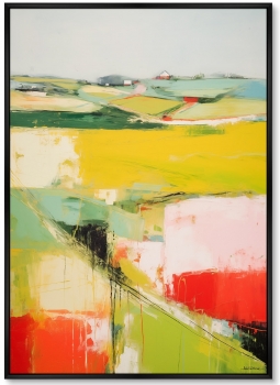 Постер на холсте Lines 75X105 CM