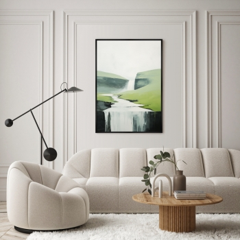 Постер на холсте Landscape Collection Milky Rivers 75X105 CM