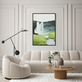 Постер на холсте Landscape Collection Milky Rivers 75X105 CM