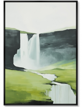 Постер на холсте Landscape Collection Milky Rivers 75X105 CM