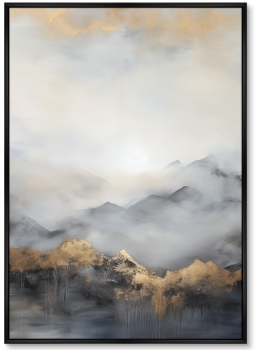 Постер на холсте Mountain Peaks 75X105 CM