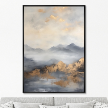Постер на холсте Mountain Peaks 75X105 CM