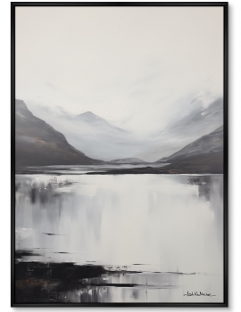 Постер на холсте Mountains 75X105 CM
