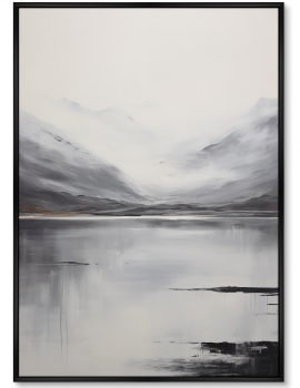 Постер на холсте Mountains 75X105 CM