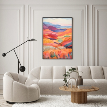 Постер на холсте Patchwork Carpet 75X105 CM