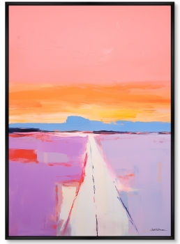 Набор из двух постеров на холсте Purple and Pink 75X105 / 75X105 CM