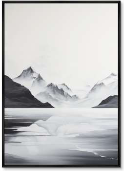 Набор из двух постеров на холсте Landscape collection Reflection 75X105 / 75X105 CM