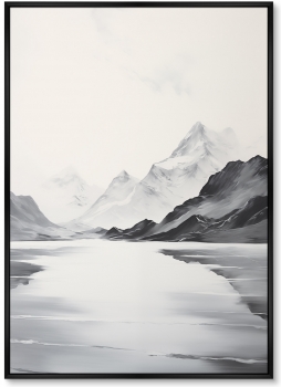 Набор из двух постеров на холсте Landscape collection Reflection 75X105 / 75X105 CM