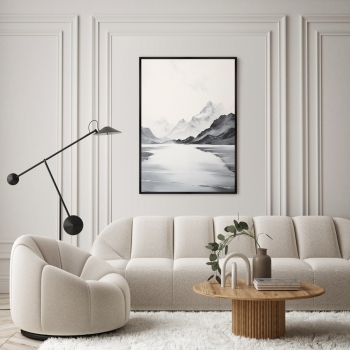 Постер на холсте Landscape collection Reflection 75X105 CM