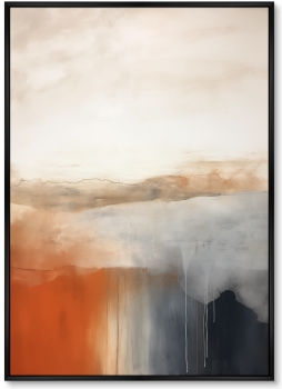 Набор из двух постеров на холсте Landscape collection Rusty mist 75X105 / 75X105 CM
