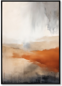 Набор из двух постеров на холсте Landscape collection Rusty mist 75X105 / 75X105 CM
