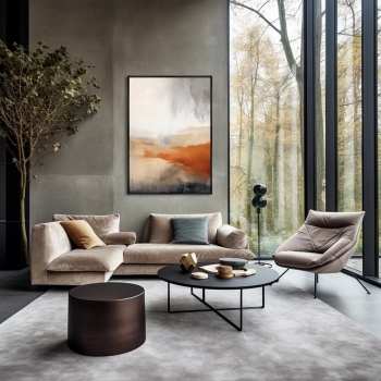 Постер на холсте Landscape collection Rusty mist 75X105 CM