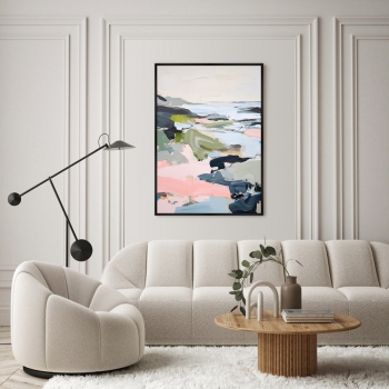 Постер на холсте Sea Bay in Autumn 75X105 CM