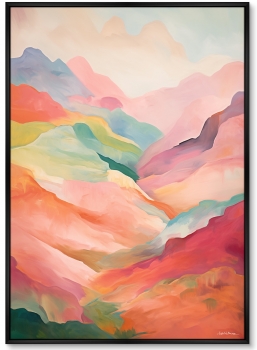 Набор из двух постеров на холсте The Hills 75X105 / 75X105 CM