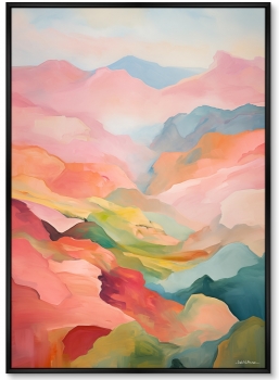 Набор из двух постеров на холсте The Hills 75X105 / 75X105 CM