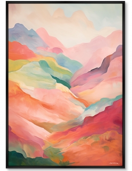 Постер на холсте The Hills 75X105 CM