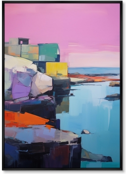 Набор из двух постеров на холсте Landscape collection To the sea 75X105 / 75X105 CM