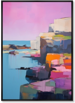 Набор из двух постеров на холсте Landscape collection To the sea 75X105 / 75X105 CM
