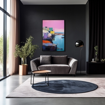 Постер на холсте Landscape collection To the sea 75X105 CM