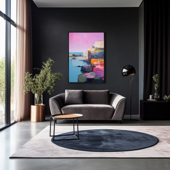 Постер на холсте Landscape collection To the sea 75X105 CM