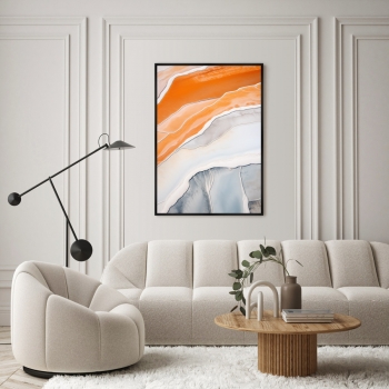 Постер на холсте Salt lakes 75X105 CM