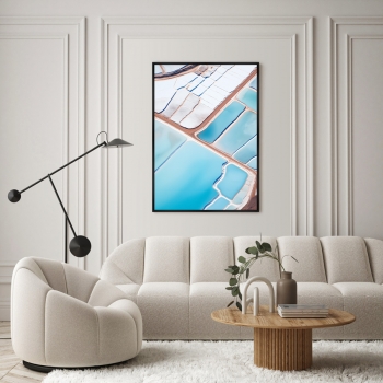 Постер на холсте Salt lakes 75X105 CM