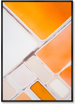 Набор из двух постеров на холсте Salt lakes 75X105 / 75X105 CM