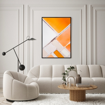 Постер на холсте Salt lakes 75X105 CM