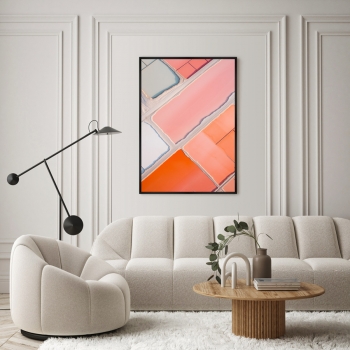 Постер на холсте Salt lakes 75X105 CM