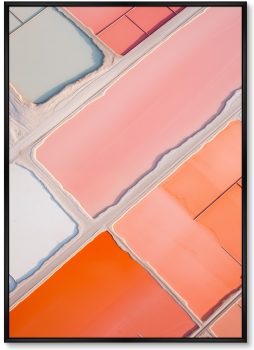 Постер на холсте Salt lakes 75X105 CM