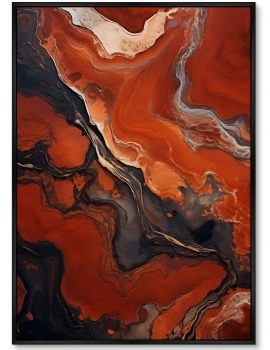 Постер на холсте Stone color Palettes and Shapes 75X105 CM
