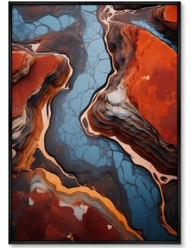 Постер на холсте Angles and Shapes 75X105 CM