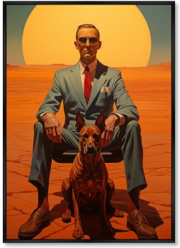Постер на холсте The Dogs of Wall Street 75X105 CM