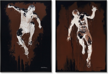 Набор из двух постеров на холсте The Free Take Off  75X105 / 75X105 CM