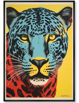 Постер на холсте The Kitty 75X105 CM