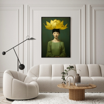 Постер на холсте Vibe Collection Blooming Soul 75X105 CM