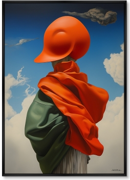 Постер на холсте Homo novus 75X105 CM