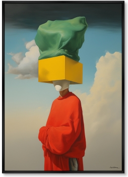 Постер на холсте Homo novus 75X105 CM