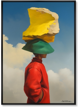 Набор из двух постеров на холсте Homo novus 75X105 / 75X105 CM