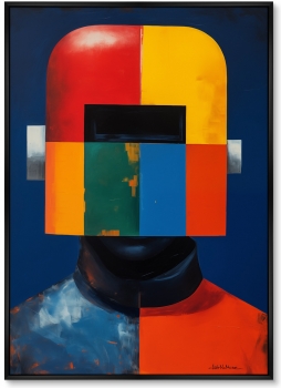 Постер на холсте Vibe collection Modernist Divers 75X105 CM