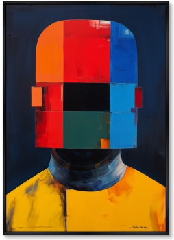 Постер на холсте Vibe collection Modernist Divers 75X105 CM