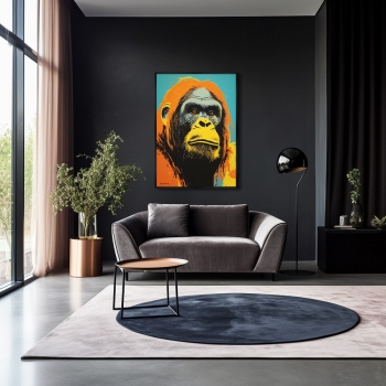Постер на холсте Orang Utan 75X105 CM