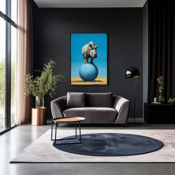 Постер на холсте Vibe collection The Lightness 75X105 CM